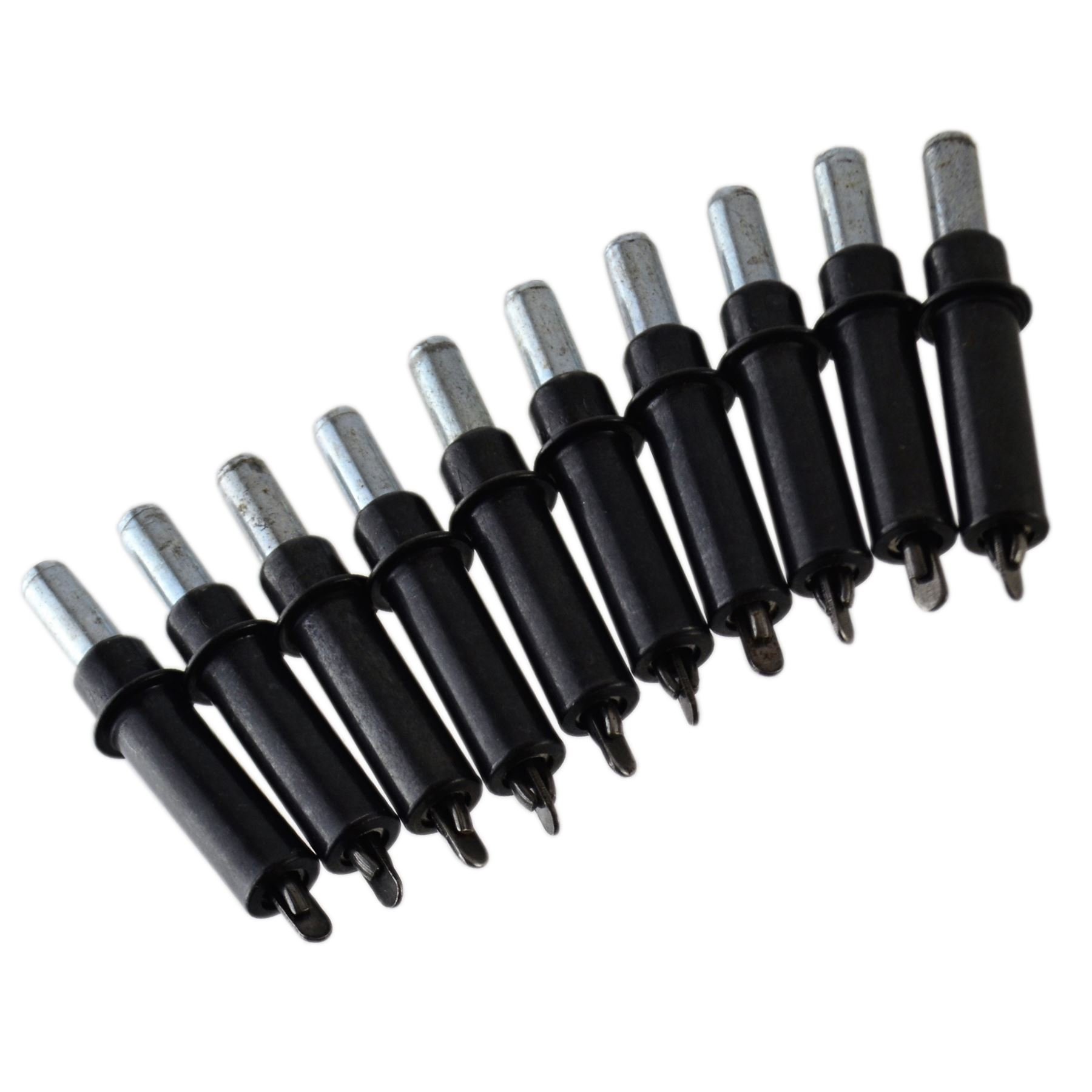 AB Tools 40-Piece Temporary Fastener Kit - Cleco Skin Pins & Sheet Metal Grips (2-4.75mm, 4 Sizes) for Aircraft, Automotive & Metal Fabrication Projects