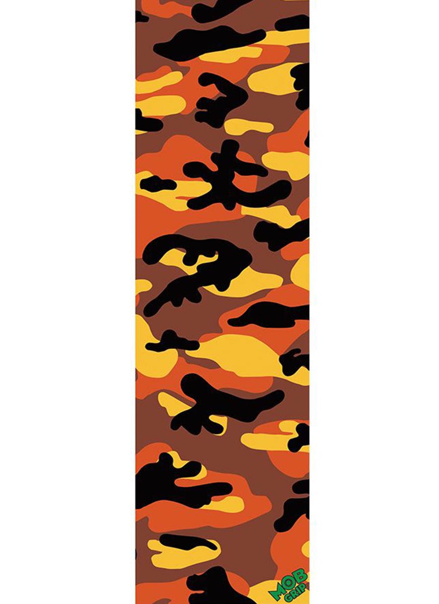 MOB Camo Grip Tape - Non-Slip Skateboard Grip Tape with Camouflage Design - Perfect for Skateboards, Longboards, and Scooters - Outdoor Sports and Street Skating Accessories