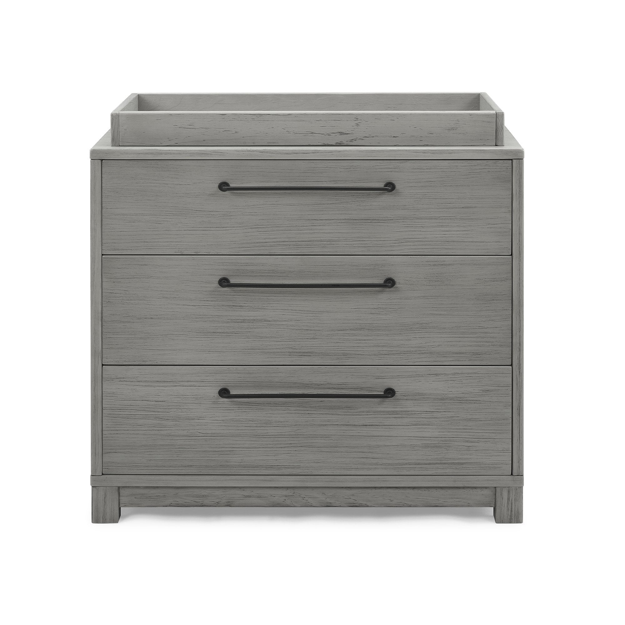 Willow 3 Drawer Dresser with Changing Top - Nursery Baby Changing Table & Storage Organizer for Newborn Essentials - Perfect for Baby Rooms, Daycares & Gift Registries