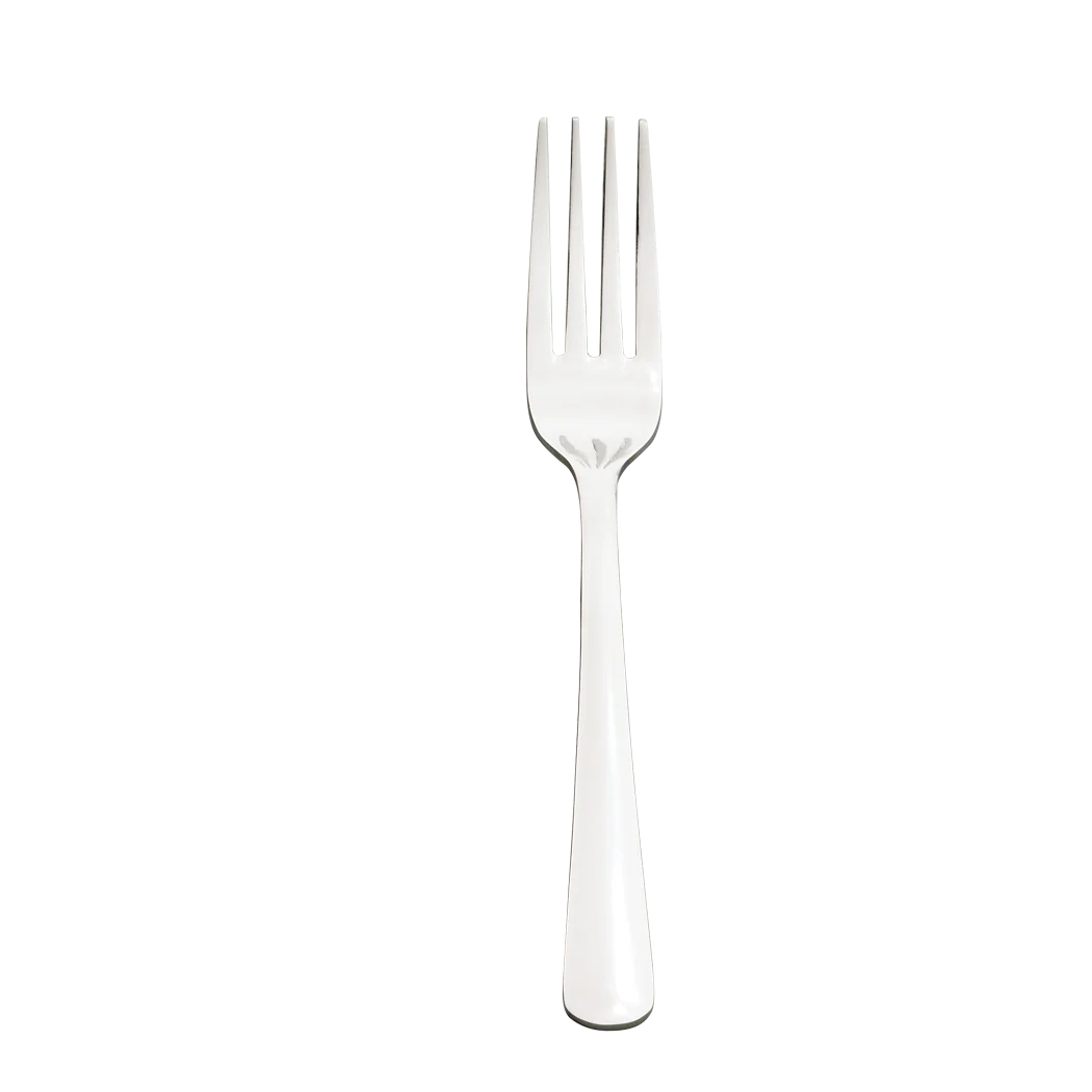 Browne Win2 Stainless Steel Dinner Fork - Set of 24 (Case of 50) - Durable 18/10 Restaurant Flatware - Perfect for Catering, Weddings & Fine Dining
