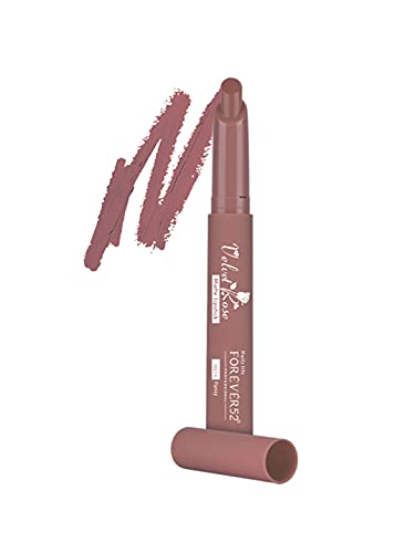 Forever52 Velvet Rose Matte Lipstick - Long Lasting Hydrating Lip Crayon with Rose Oil, Bold Silky Matte Finish | Perfect for Everyday Wear, Date Night & Special Occasions