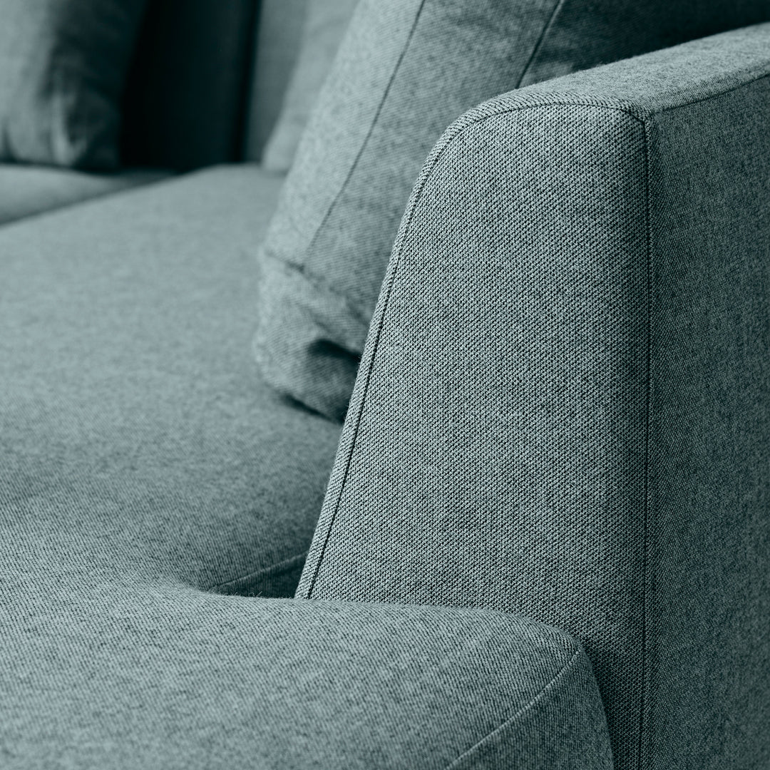 Modular Sofa Edge V2 - Customizable Sectional Couch with 33 & 38 Inch Modules for Living Room, Lounge & Home Theater Seating