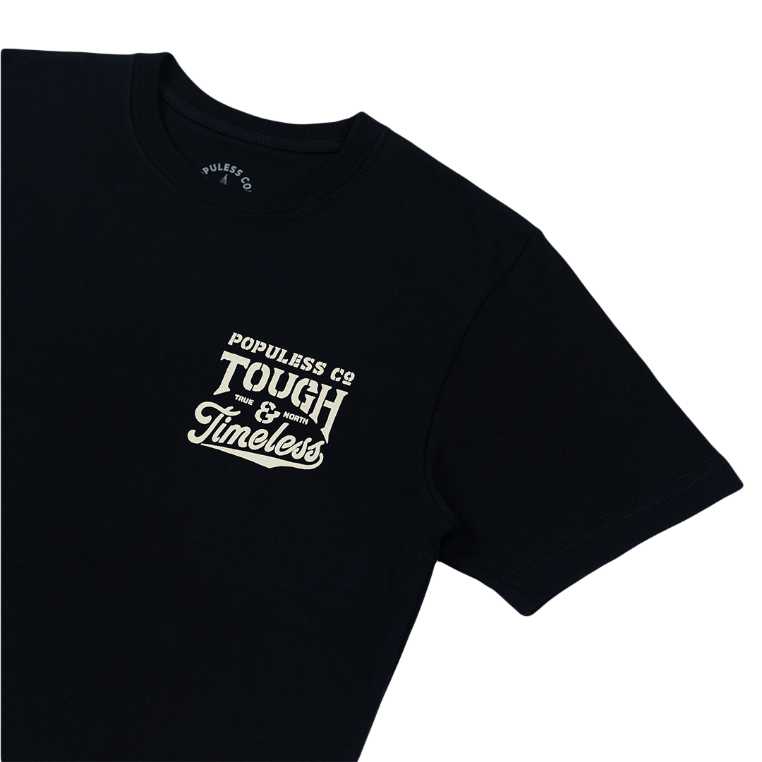 Premium Black T-Shirt for Men - Soft & Durable Cotton Tee - Classic Fit Casual Wear for Everyday Comfort | Gym, Work, Outing