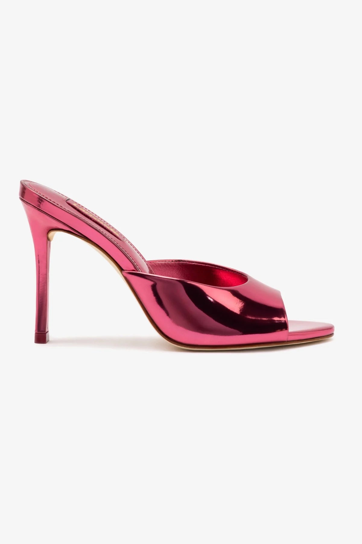 Jasmine Hi Mule Shoes in French Rose Specchio - Elegant Women's Mule Sandals for Casual Outings & Summer Parties