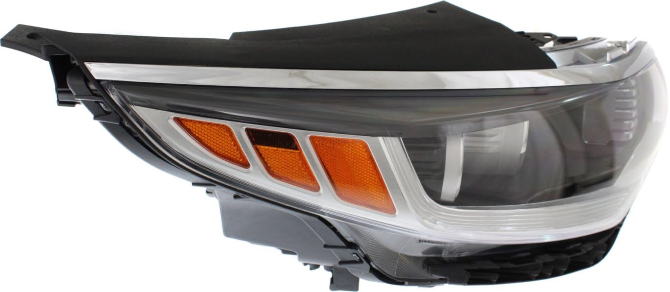 OPTIMA 16-18 Headlamp Replacement - Compatible with KI2503196, 92102D5000, RK10010007 - Perfect for Night Driving & Off-Road Adventures