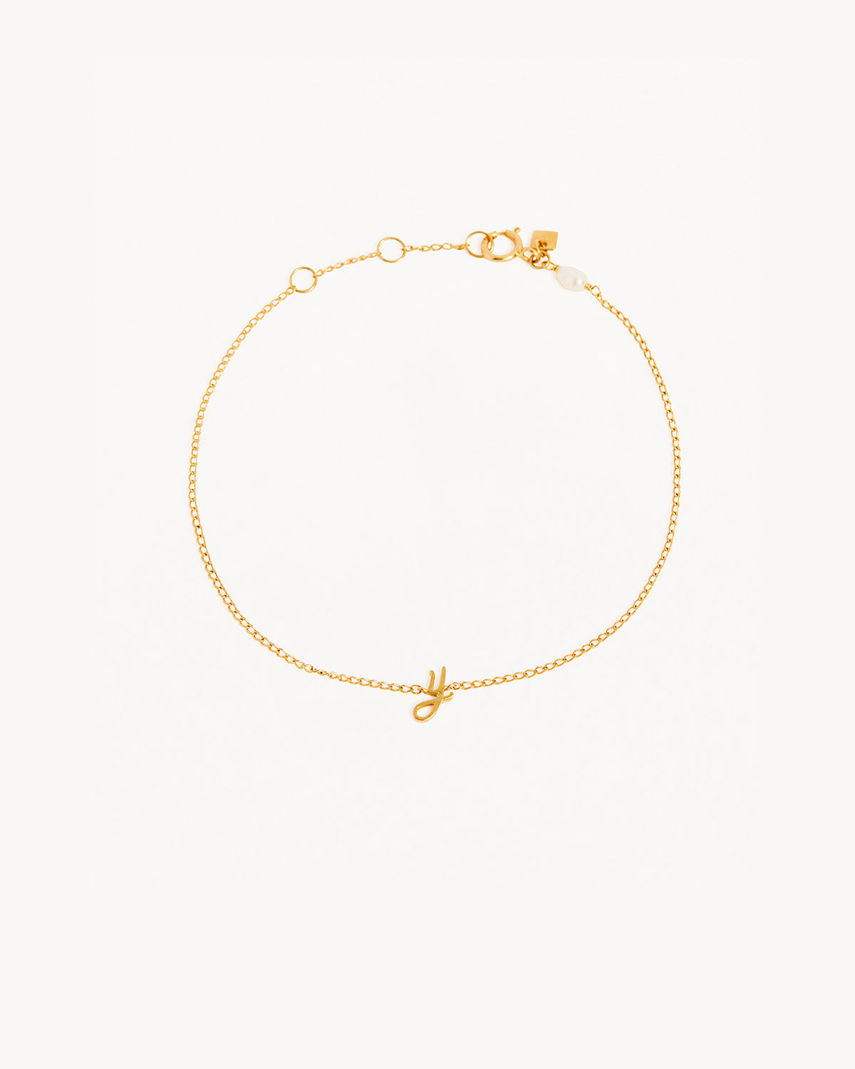 14K Solid Gold Love Letter Bracelet - Dainty & Elegant Jewelry for Women, Perfect Gift for Anniversary, Valentine's Day & Special Occasions