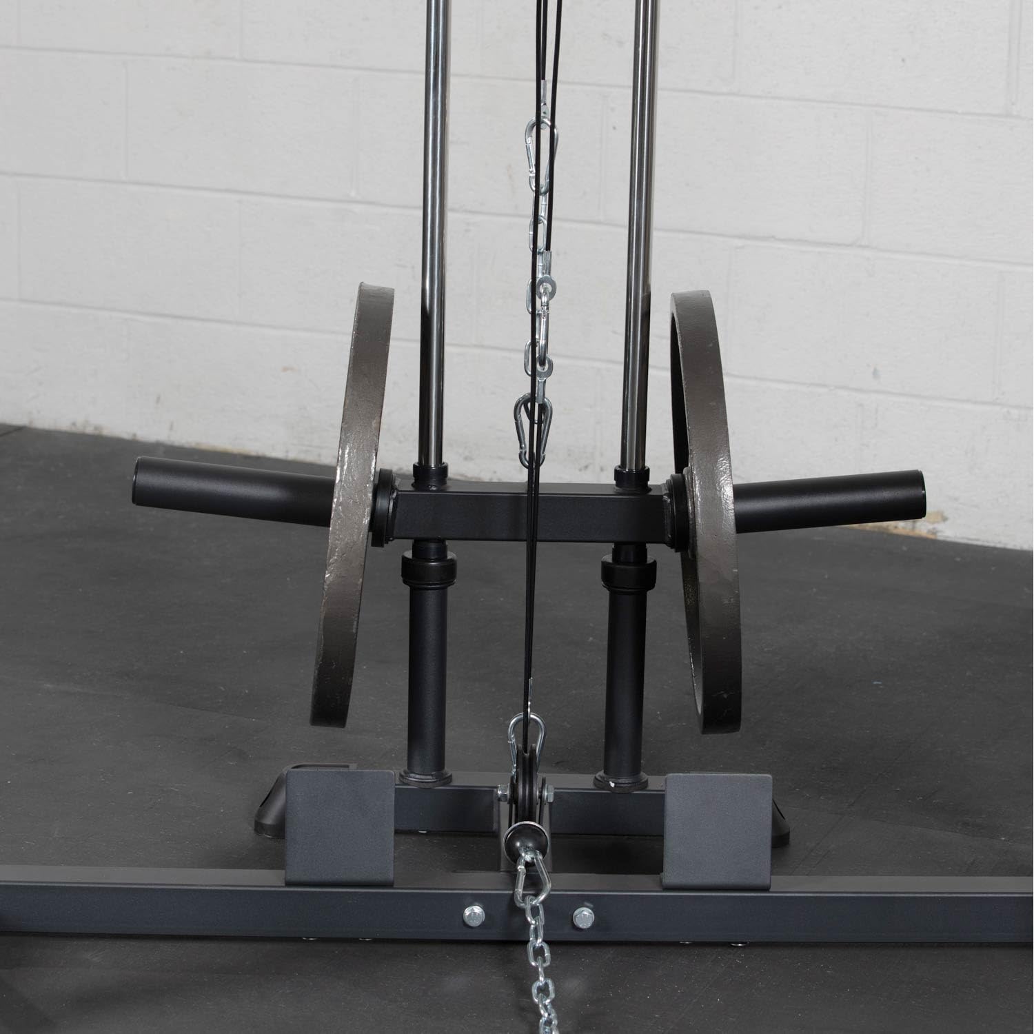 Titan Fitness T-2 Series LAT Tower Power Rack Attachment - 83 Inch Height for Strength Training & Home Gym Workouts - Perfect for Pull-ups, Lat Pulldowns & Cable Exercises