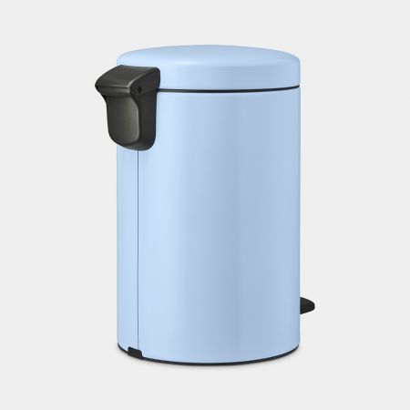 12L NEWICON Stainless Steel Step Trash Can - Touch-Free Pedal Bin for Kitchen, Bathroom & Office Waste Disposal