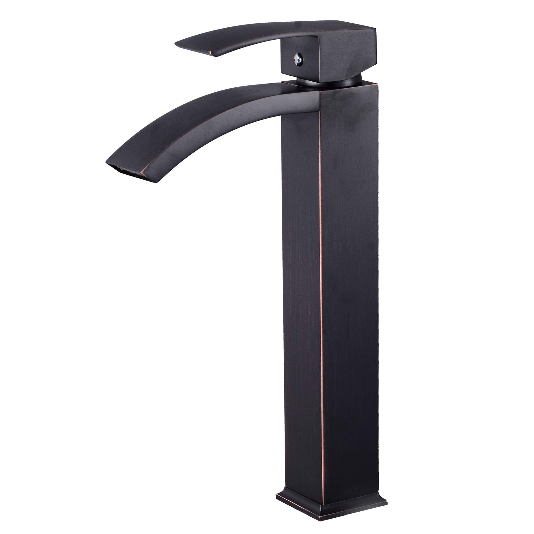 Oil Rubbed Bronze Bathroom Faucet - Single Handle Vessel Sink Tap for Commercial Use