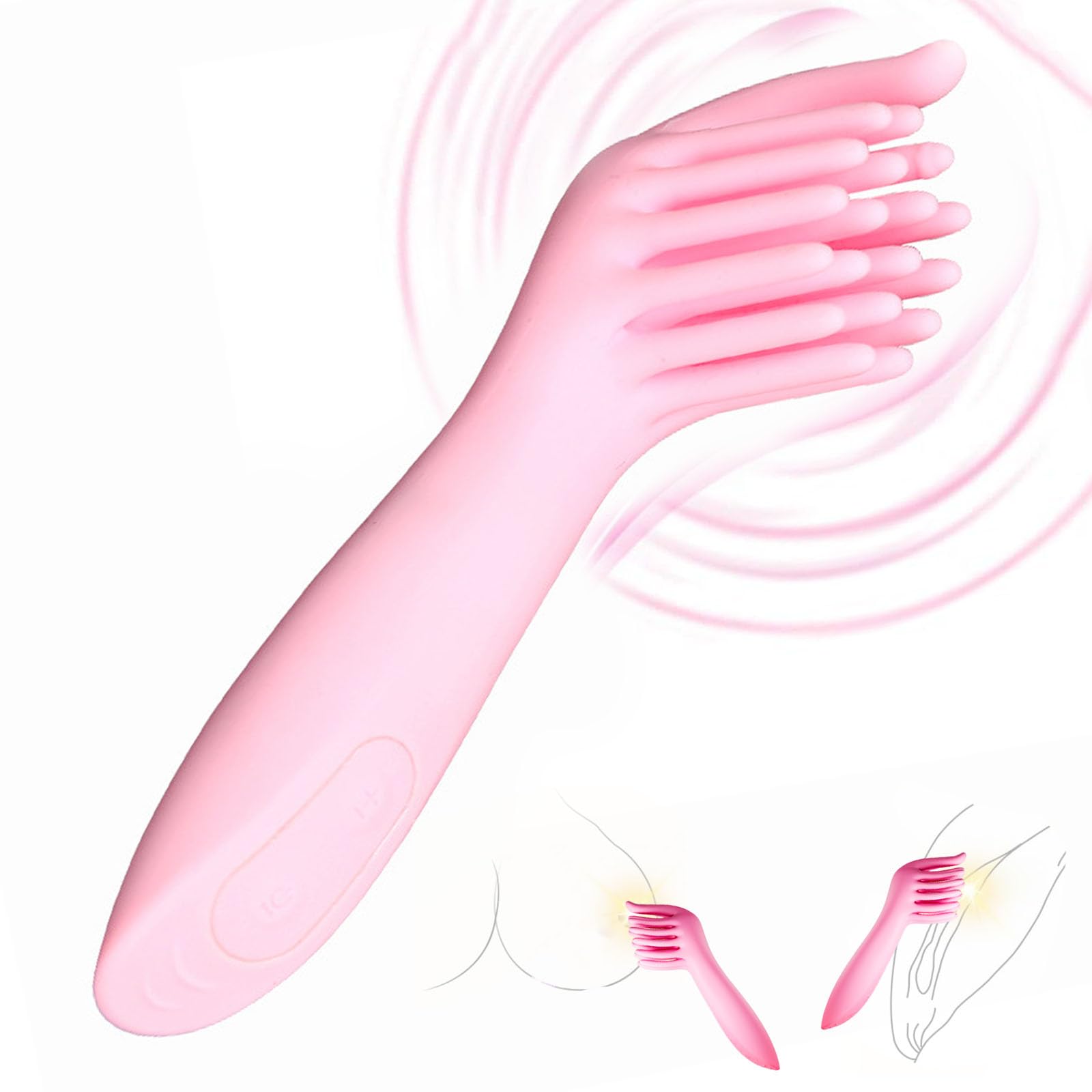 Premium SM Female Electric Vibrator - 21 Powerful Vibration Modes for Women's Pleasure | Rechargeable Adult Sex Toy for Solo Play & Couples Use | Discreet Packaging for Ultimate Privacy