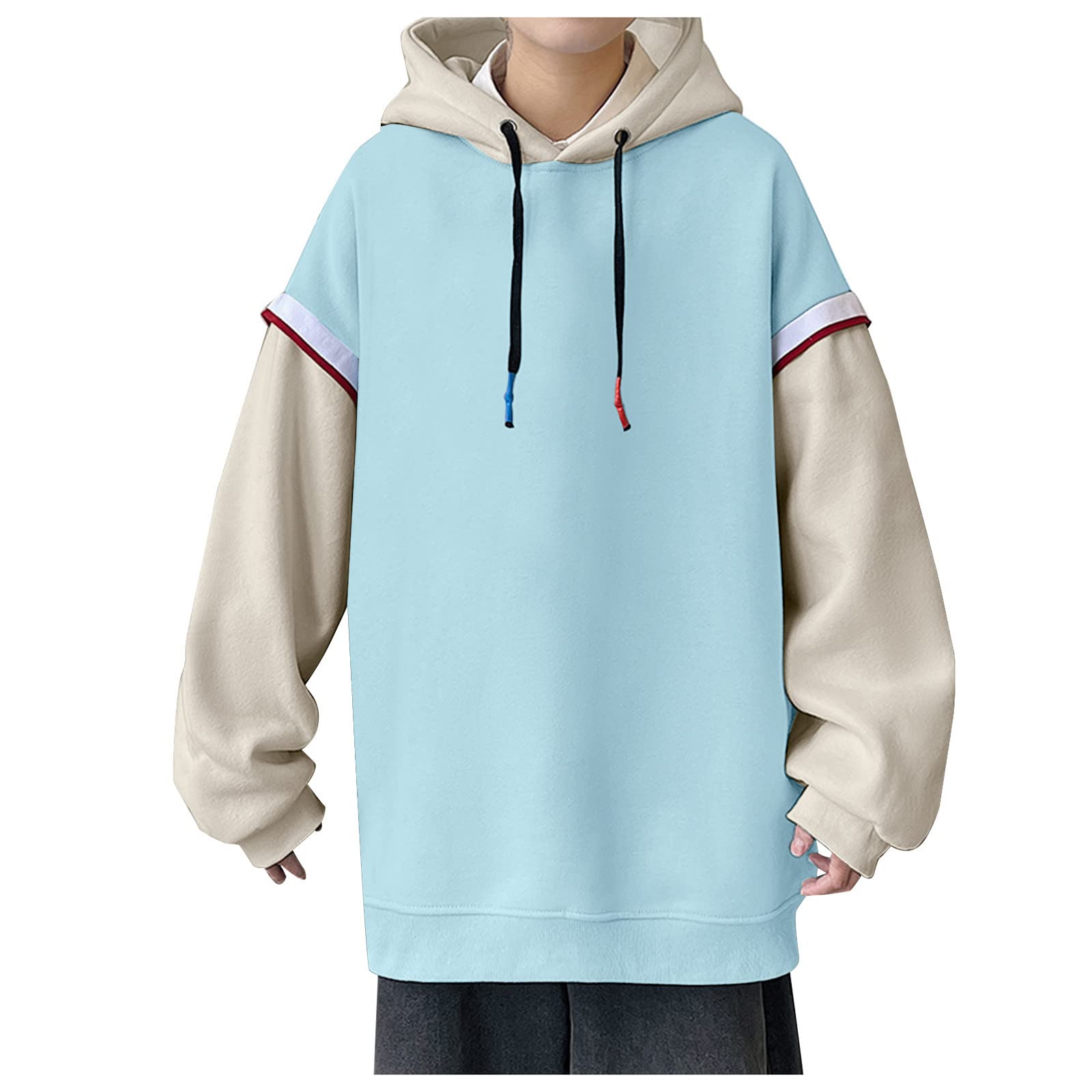 Big & Tall Men's Hooded Sweatshirt - Casual Pullover Long Sleeve Hoodie for Everyday Wear | Gym, Lounge & Outdoor Activities