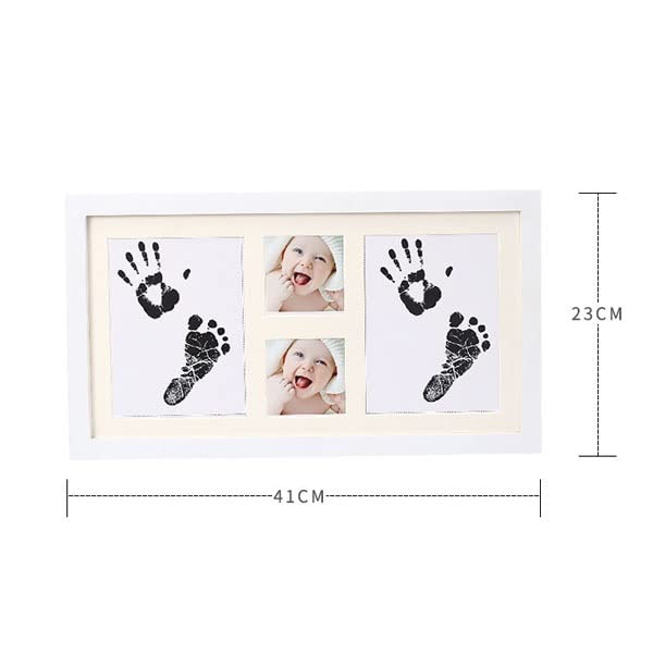 Non-Toxic Baby Handprint & Footprint Kit - Safe Clay & Ink Pad for Newborn Keepsakes | Perfect Baby Shower Gift & First Birthday Souvenir | Capture Precious Memories in Nursery or as Personalized Gift
