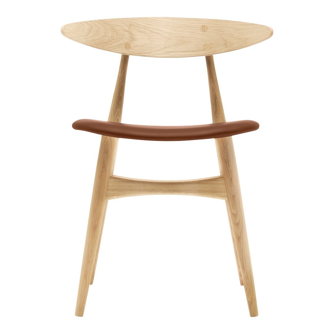 Affordable Wooden Chair - Sturdy & Comfortable Home Office Furniture for Dining Room, Living Room, or Study