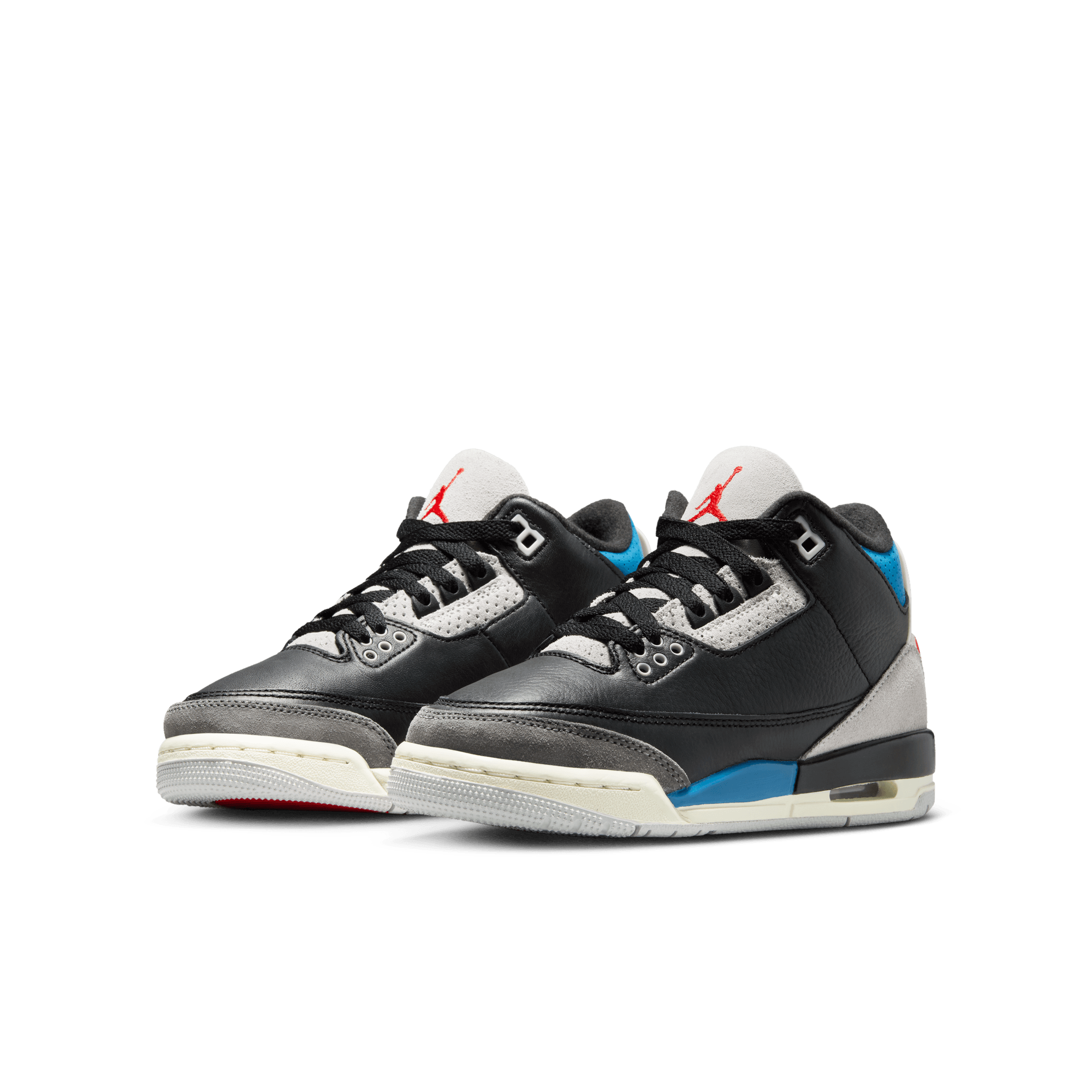 AIR JORDAN 3 RETRO OG (GS) RARE AIR - Authentic Retro Basketball Shoes for Men & Women - Perfect for Sneaker Collectors, Streetwear Fashion & Basketball Games