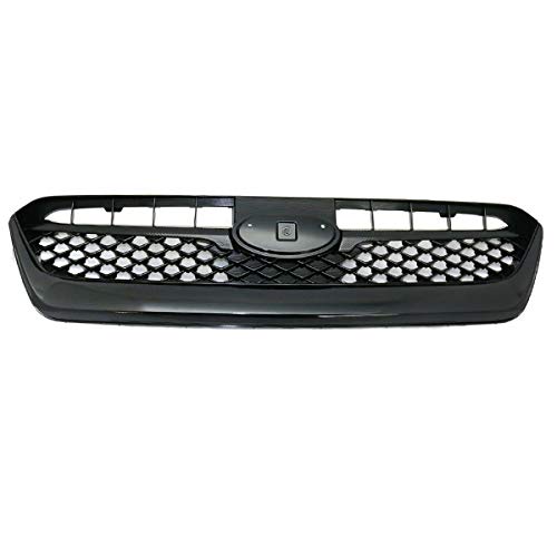 Compatible Front Grille Assembly for 2015-2017 Subaru WRX 2.0L Turbo Sedan - Primed Plastic Replacement Part - Perfect for Car Upgrades & Customization