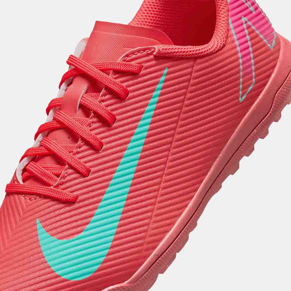 Nike Kids' Mercurial Vapor 16 Club Soccer Turf Shoes - Lightweight Football Cleats for Boys & Girls - Perfect for Artificial Grass & Turf Fields - Youth Soccer Training & Match Play