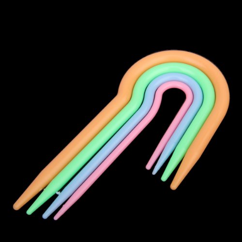 4-Piece Cable Knitting Needles Set for Sweaters, Hats & Scarves - Perfect for DIY Knitting Projects, Winter Accessories & Handmade Gifts