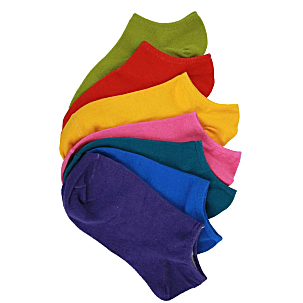 7 Pairs of No-Show Socks for Women & Men - Invisible Low-Cut Liner Socks for Sneakers, Loafers & Casual Shoes - Breathable & Comfortable Everyday Wear