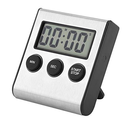 Digital Kitchen Timer - Big Digit Countdown Clock for Cooking & Baking
