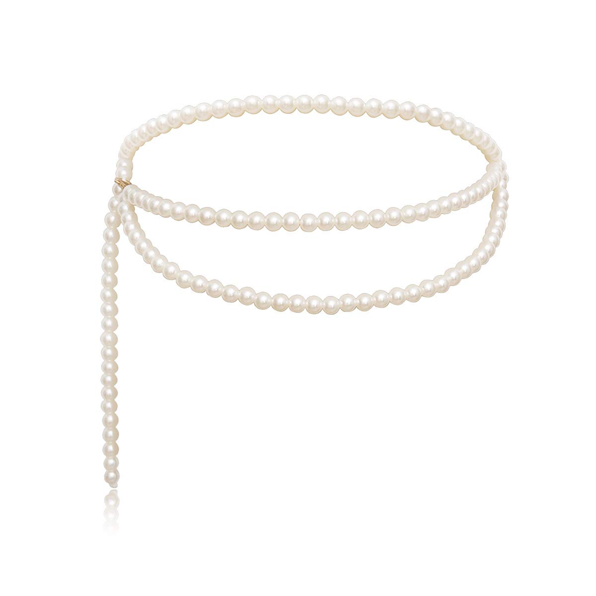 Elegant Pearl Body Chain Waist Jewelry - Summer Beach Accessories for Women | Perfect for Boho Festivals, Weddings & Vacation Photos