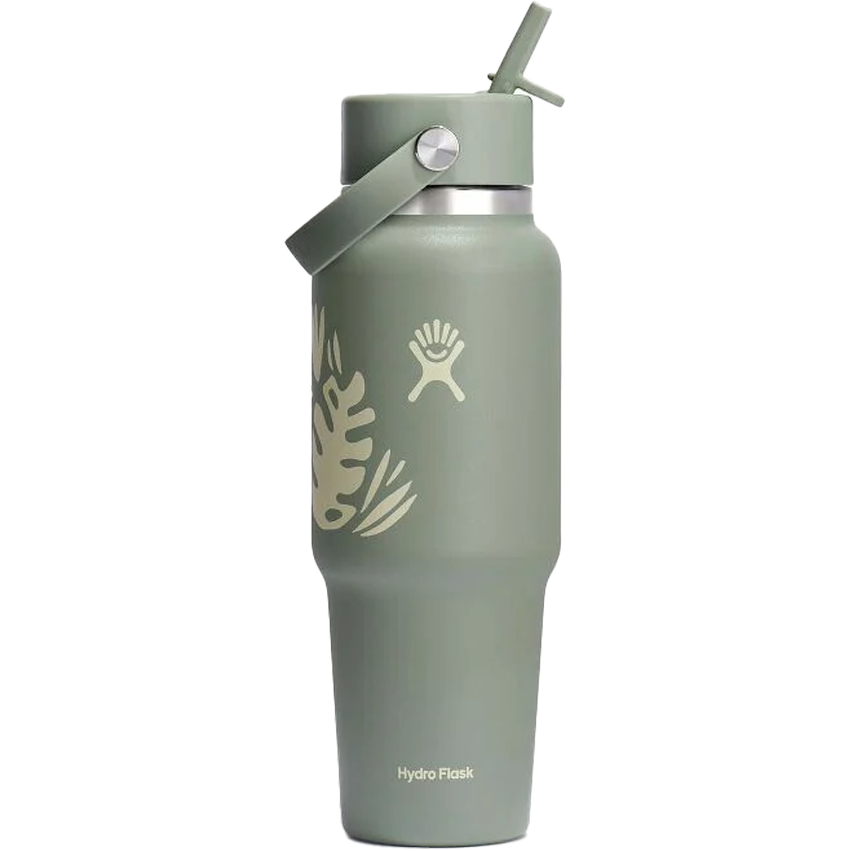 32 oz Wide Mouth Water Bottle with Flexible Straw - Leak Proof, BPA Free, Ideal for Gym, Hiking & Travel - Insulated Stainless Steel Thermos for Hot & Cold Drinks