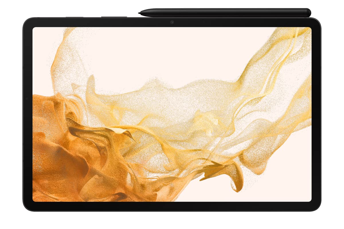 Samsung Galaxy Tab S8 11-inch Android Tablet - 128GB Storage, Qualcomm Snapdragon, S Pen Included, All-Day Battery - Perfect for Work, Study & Entertainment (Renewed, Graphite)