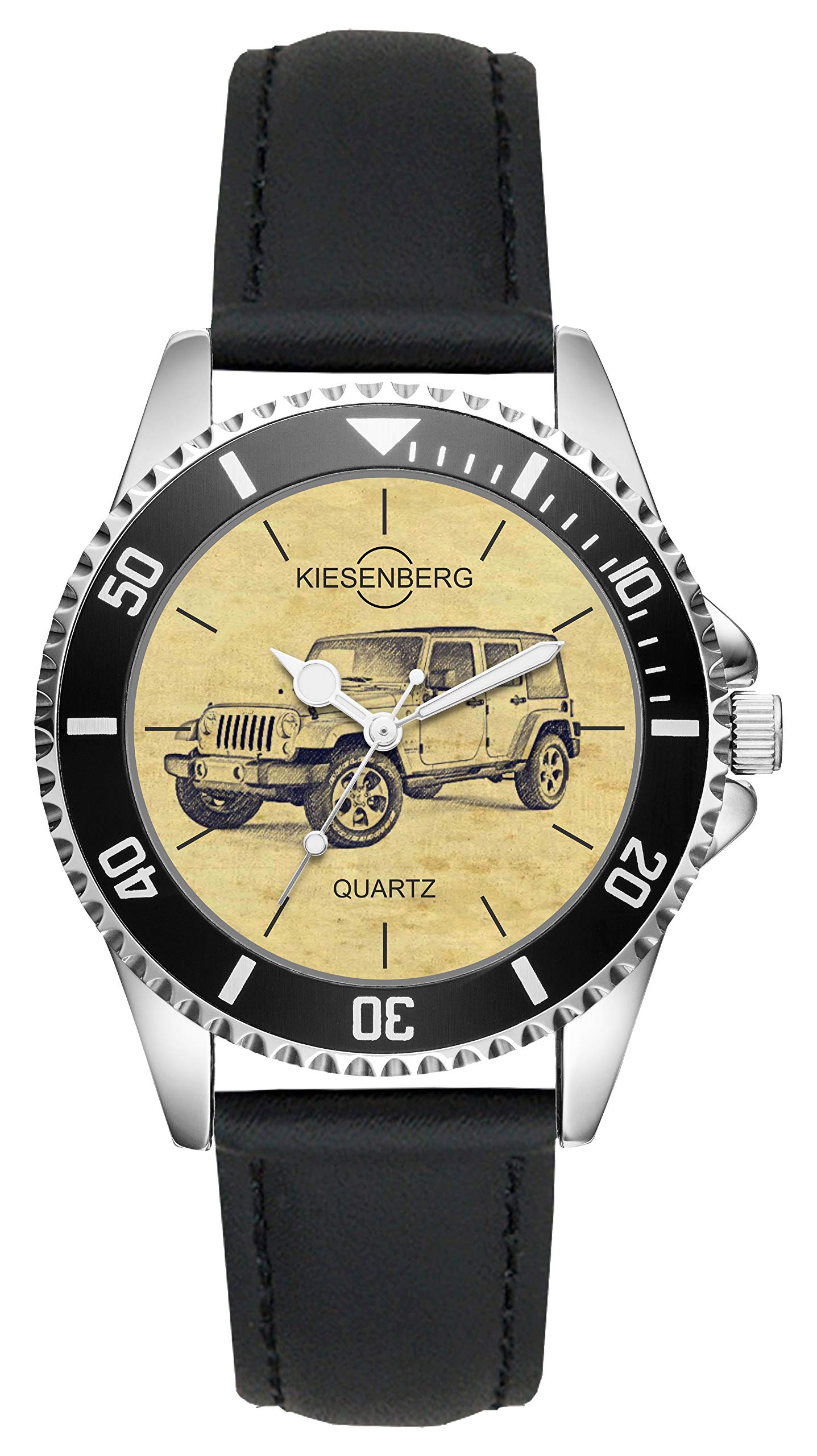 Kiesenberg L-6289 Watch - Perfect Gift for Jeep Wrangler Enthusiasts & Off-Road Adventure Lovers | Ideal for Outdoor Activities, Camping & Jeep Lifestyle