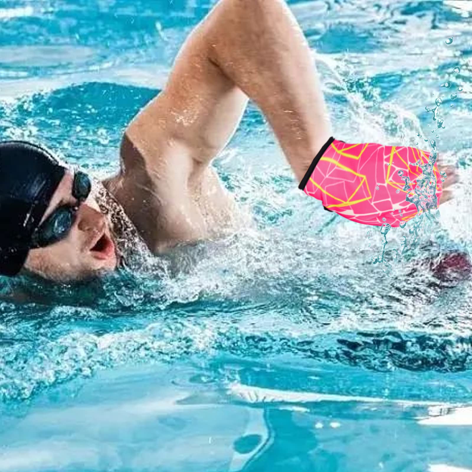 **1 Pair Swimming Gloves - Water Resistance Webbed Gloves for Aquatic Fitness, Swim Training & Pool Exercises - Ideal for Women's Water Workouts**