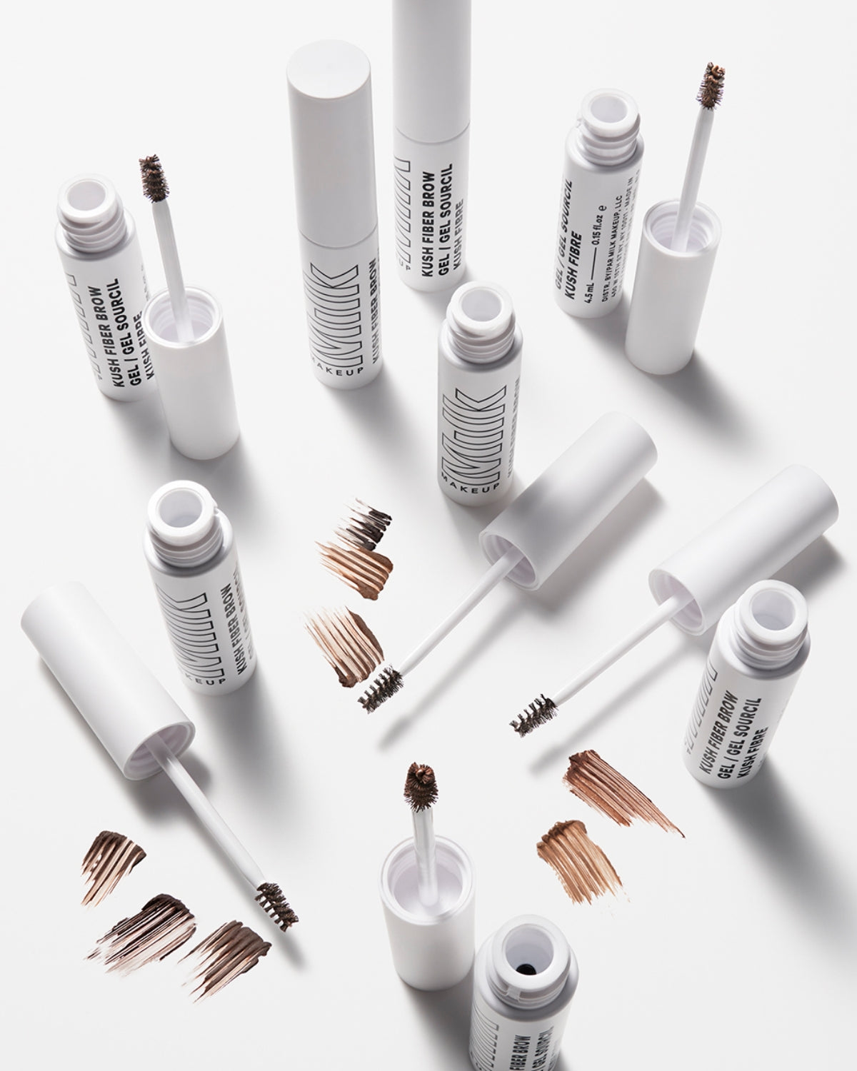 KUSH Fiber Brow Gel - Volumizing & Lengthening Eyebrow Gel for Natural Full Brows | Waterproof & Smudge-Proof | Perfect for Everyday Makeup & Special Occasions