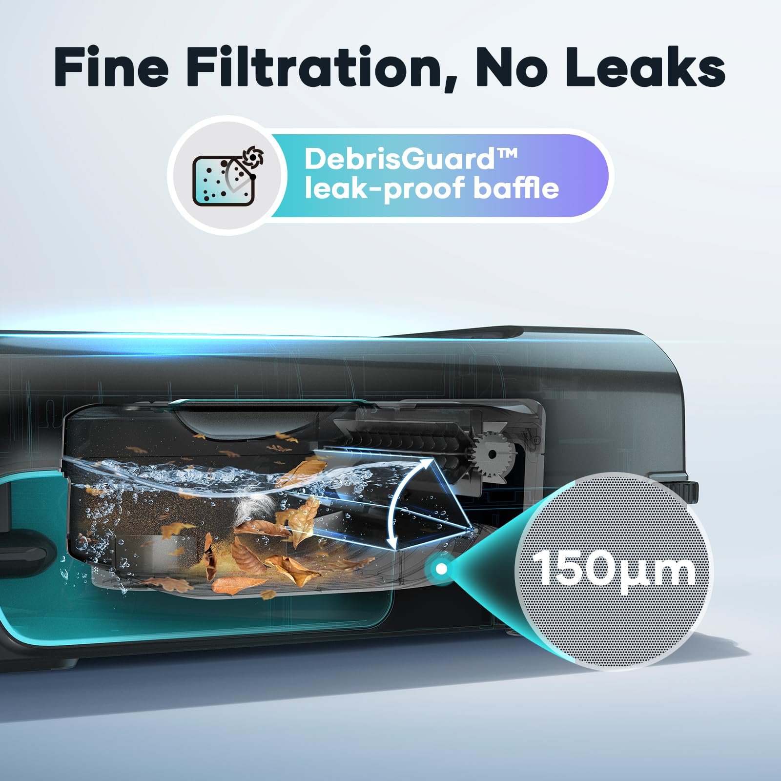 AI-Powered AIPER Surfer S2 Solar Pool Skimmer with APP Control | 24/7 Automatic Cleaning, Solar + Electric Dual Charging, Smart Obstacle Avoidance | Ideal for Inground & Above Ground Pools | Perfect for Backyard, Residential & Commercial Use