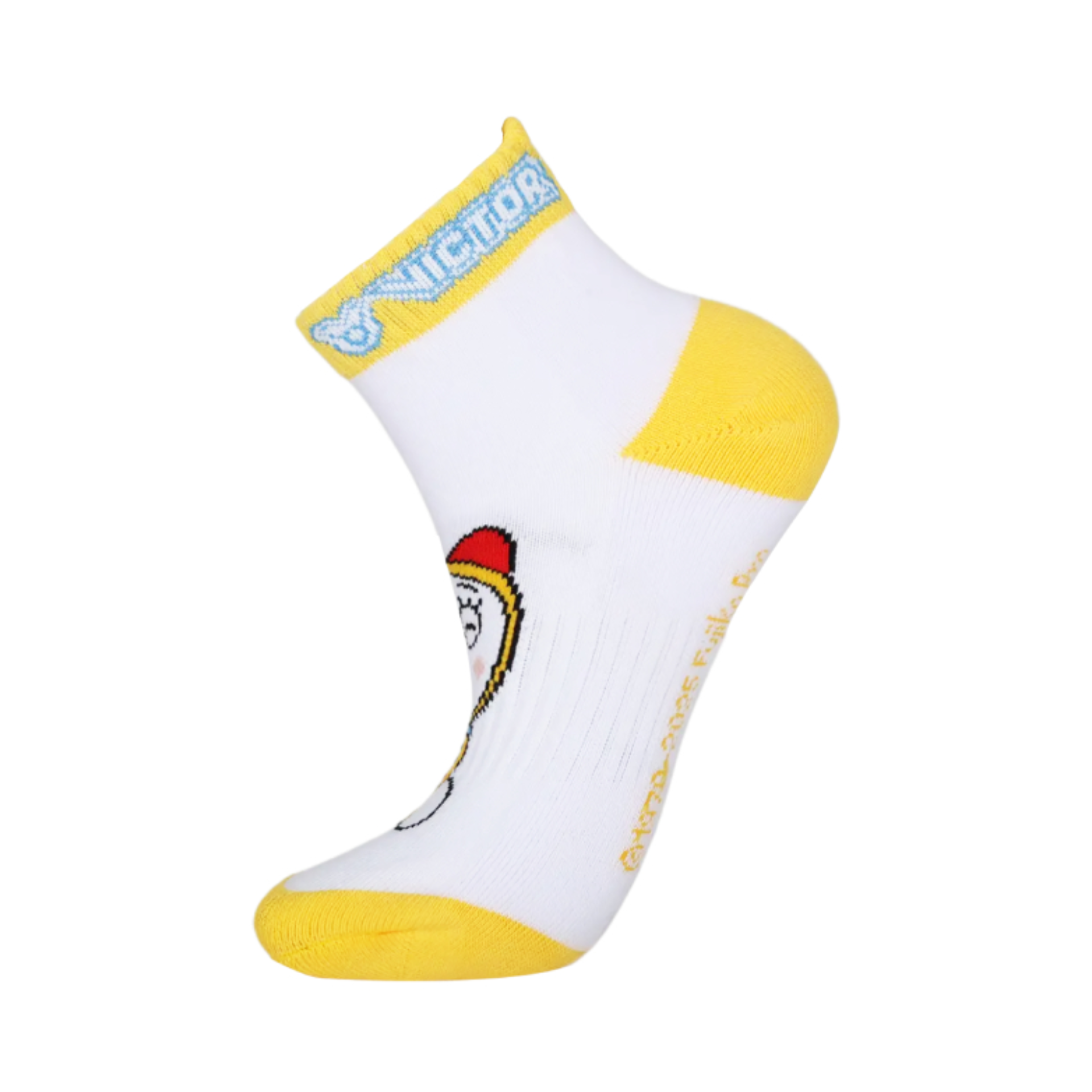 Victor X Doraemon SK515DRM Low Cut Socks - Cute Anime Cartoon Character Socks for Men & Women - Perfect for Casual Wear, Cosplay & Gift Giving