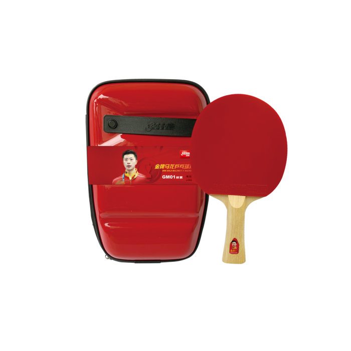 DHS Gold Medal Ma Long 01 Professional Table Tennis Racket [GM01] - Premium Ping Pong Paddle for Competitive Play & Training