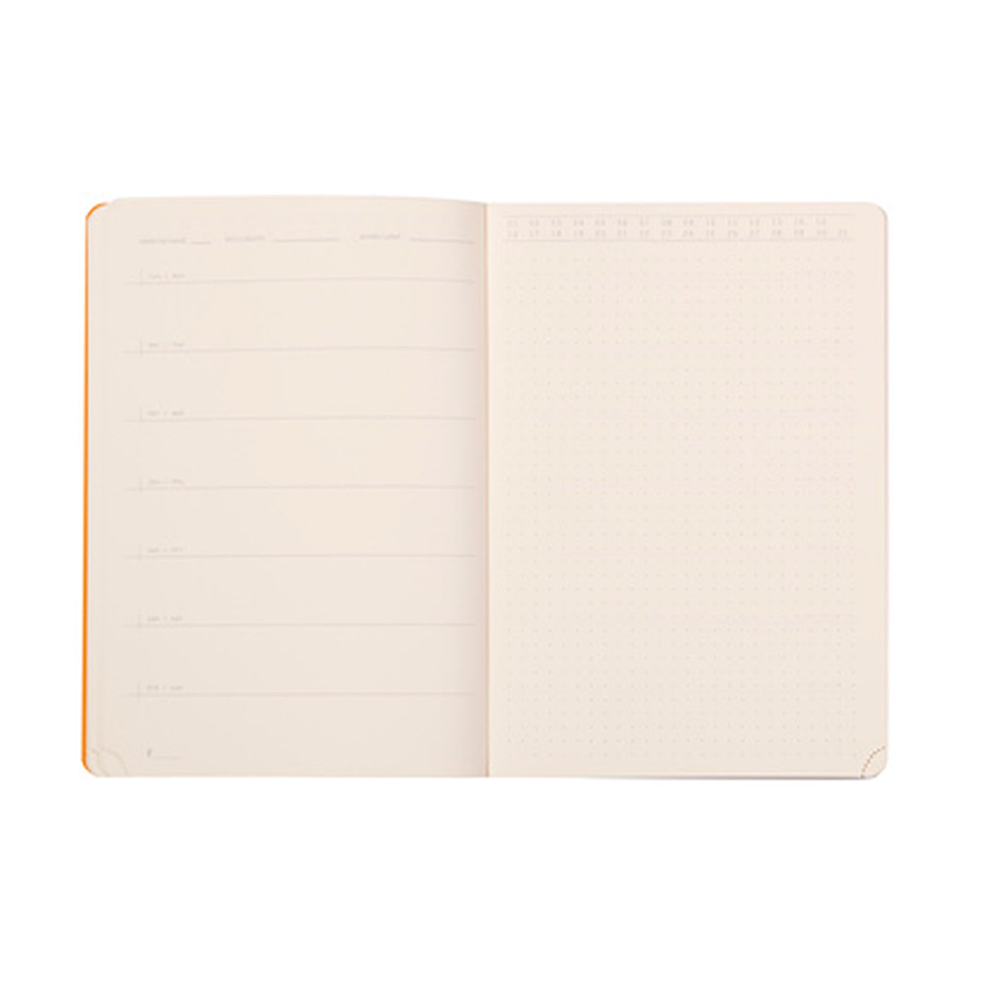 A5 Perpetual Notebook - Refillable Leather Journal for Daily Planning, Sketching & Note Taking - Perfect for Work, School & Creative Projects