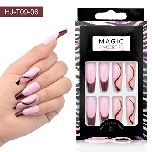 Pink Brown Red