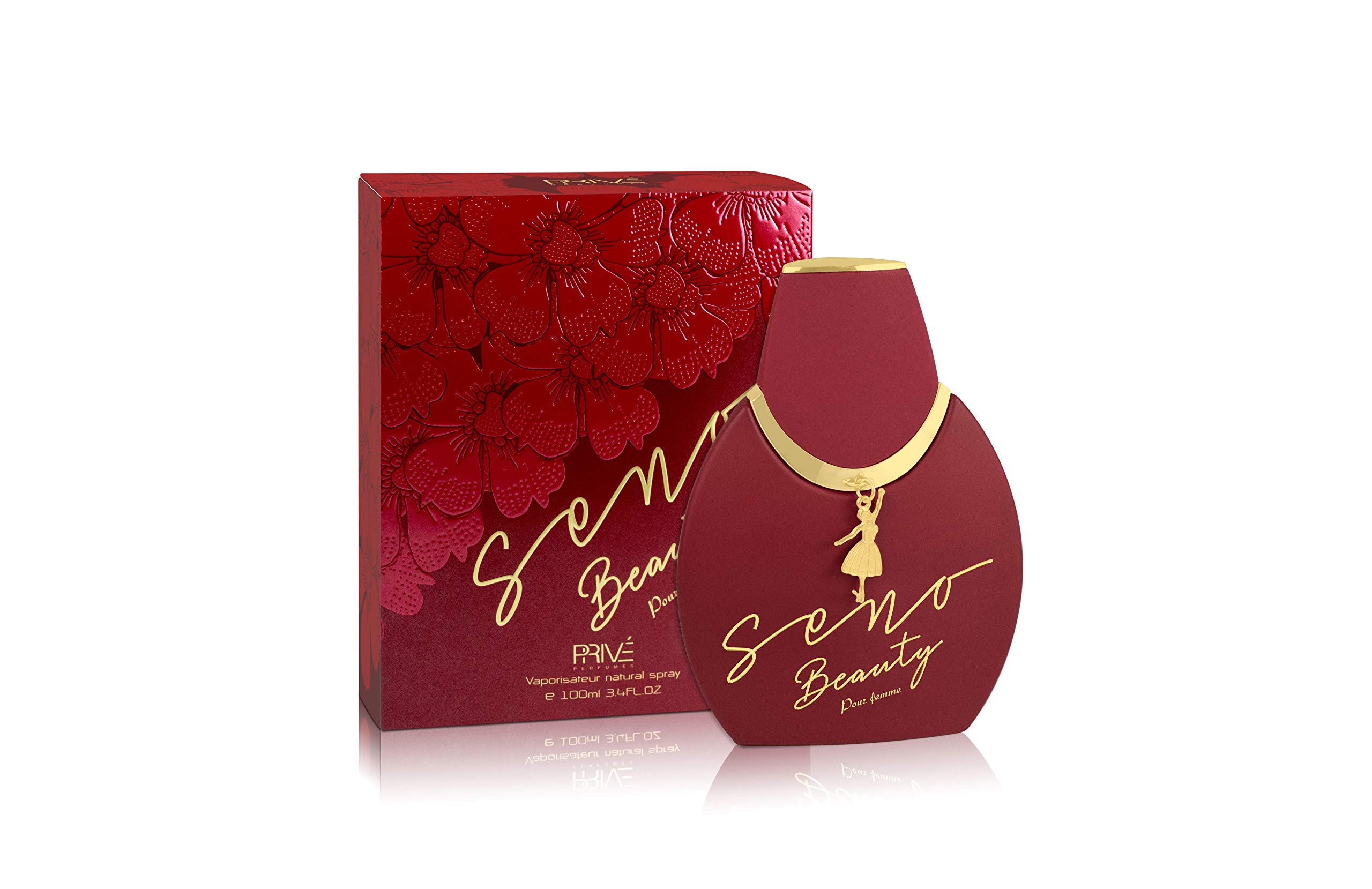 Emper Prive Seno Beauty Women's Perfume - Natural Eau de Parfum Spray (100ml/3.4 Fl Oz) for Daily Wear, Date Night & Special Occasions
