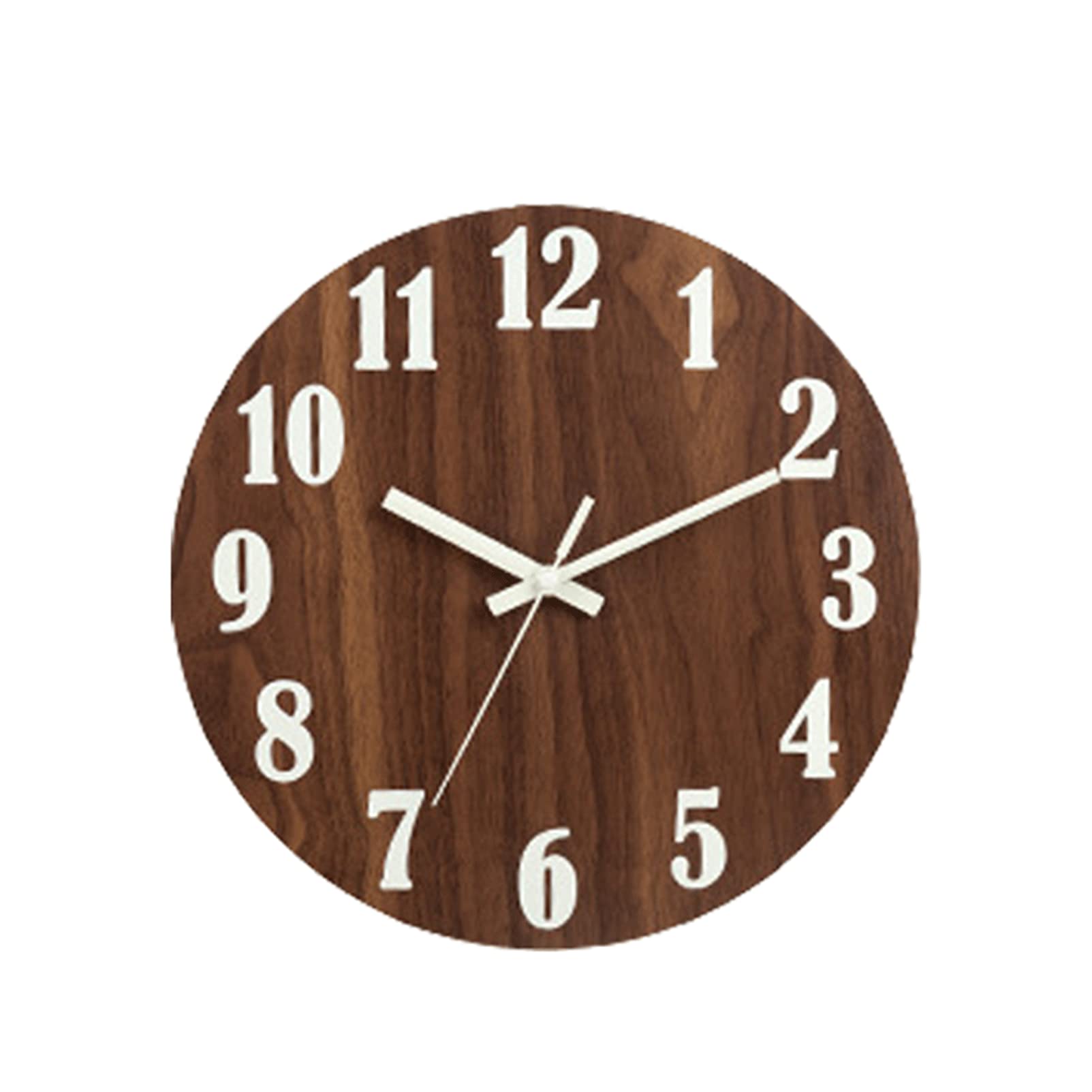 3D Silent Glow-in-the-Dark Acrylic Wall Clock - Modern Digital Number DIY Hanging Clock for Home, Office & Bedroom Decor | Night Light & Stylish Timepiece for Living Room, Kitchen, Dorm