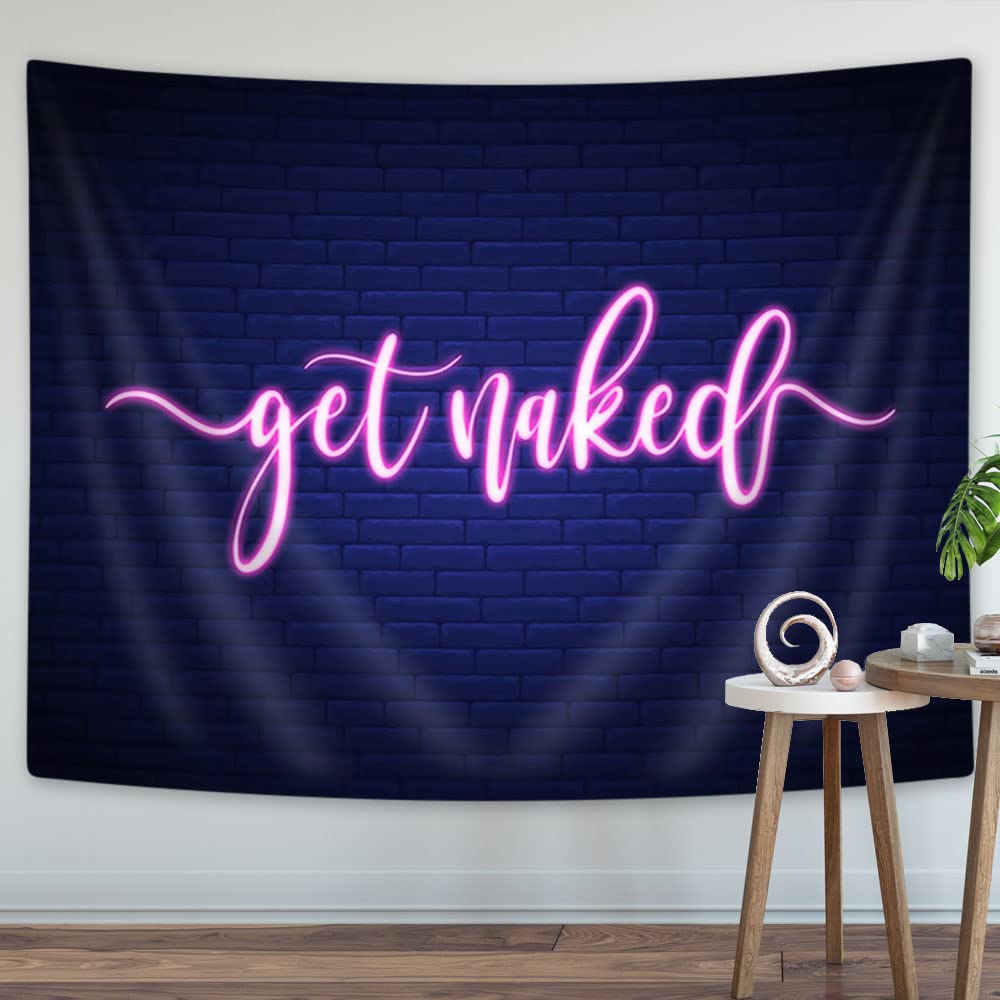 Boziqr Funny Naked Tapestry Wall Hanging - 60x40 Inches Aesthetic Bedroom Decor, Boho Wall Art for Dorm Room & Home Decoration | Perfect for Teens Room, College Dorm, and Hippie Style Bedroom