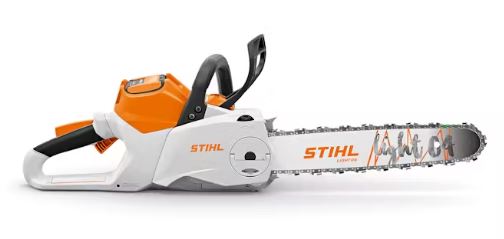 STIHL MSA 200 C B 18V Cordless Battery-Powered Chainsaw - Lightweight & Quiet for Home Yard Tree Trimming & Wood Cutting