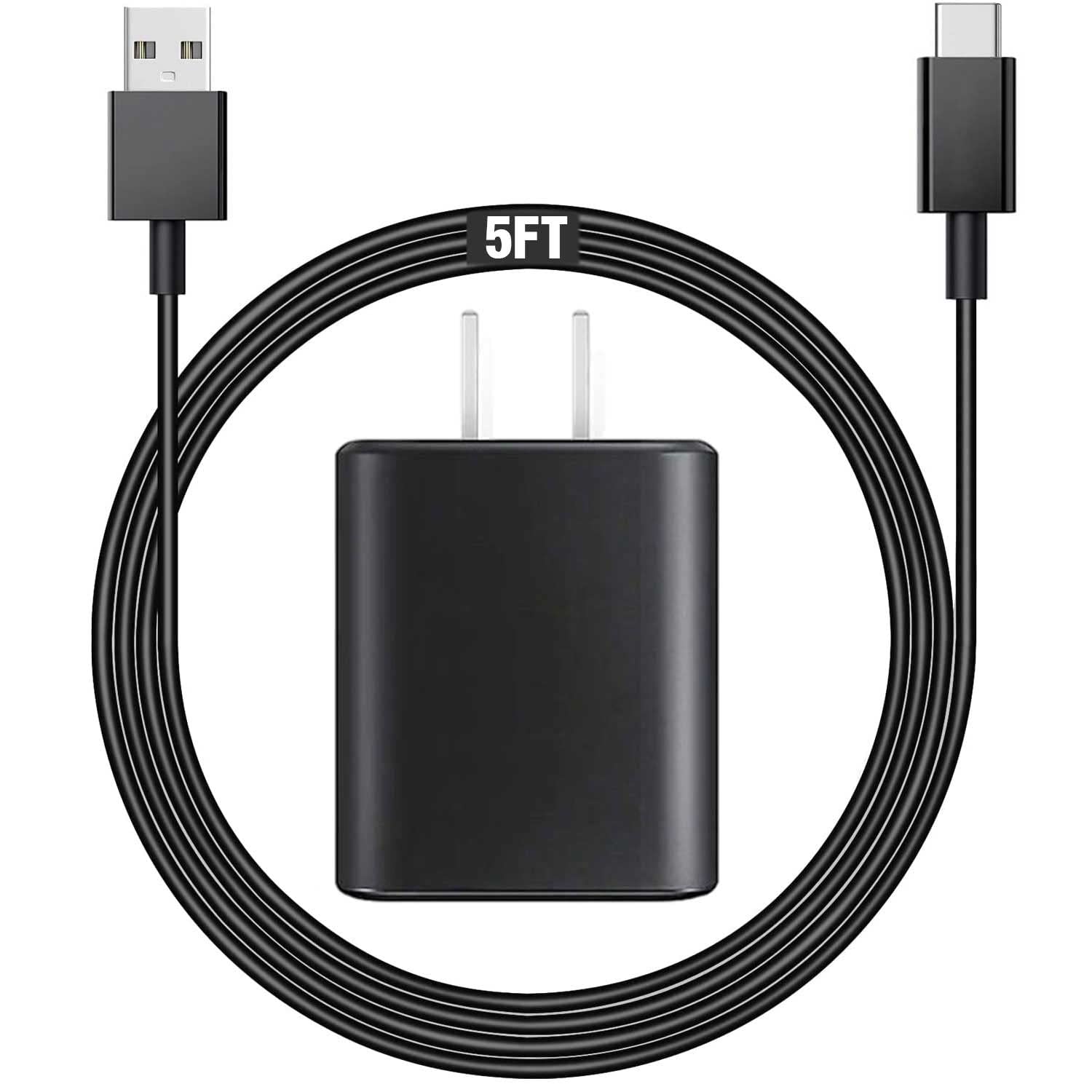 5Ft USB C Charging Cable for Massage Guns - Compatible with Sportnear Mini 2/3, Renpho R3, Bob & Brad T2/C2/Q2, Medcursor MG05, Youdgee M15 - Replacement Power Cord for Deep Tissue Massage & Muscle Recovery at Home/Gym/Travel