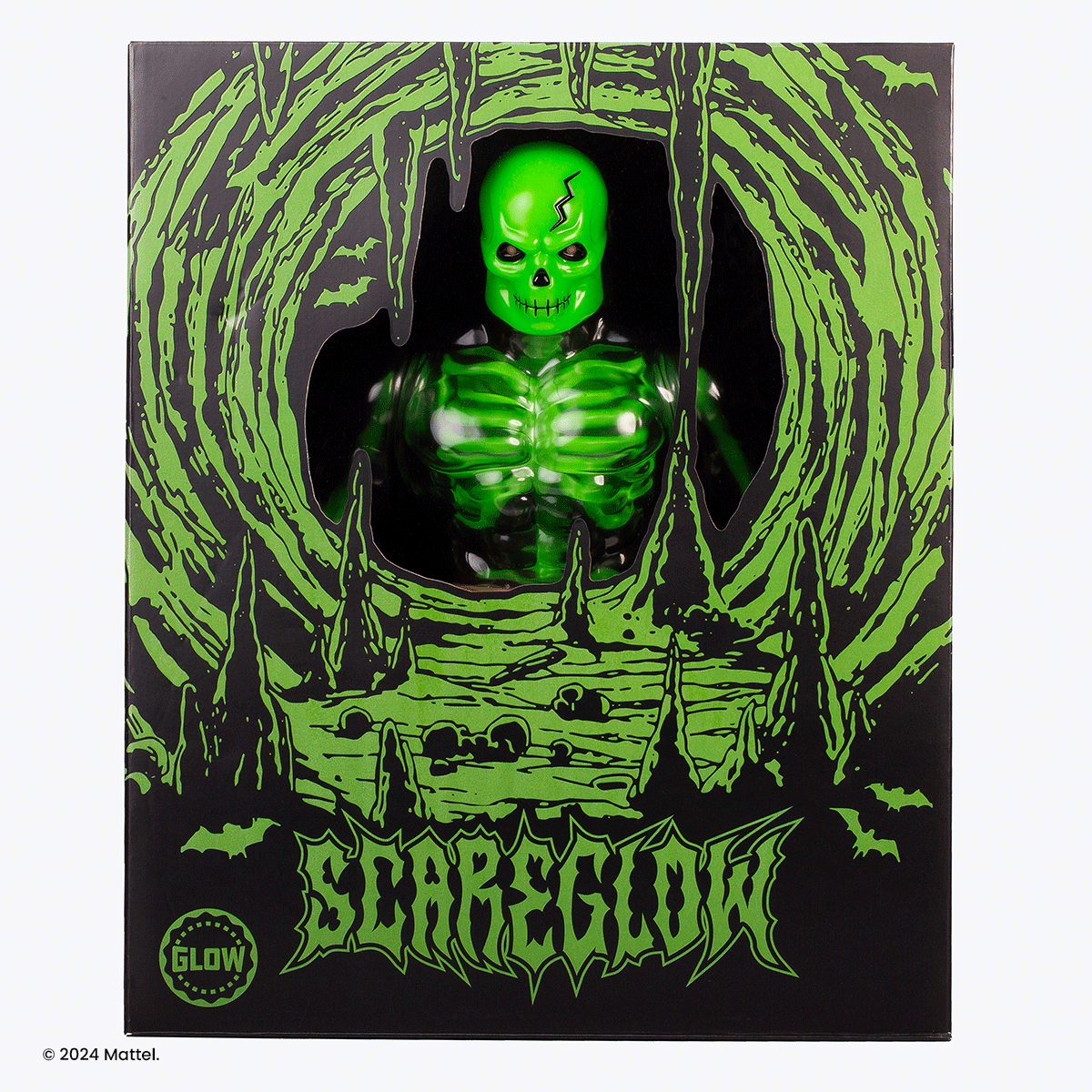 Masters of the Universe Scareglow Soft Vinyl Figure - Necromancer Variant Collectible Toy | Perfect for Display, Gift Giving & He-Man Fans Collection