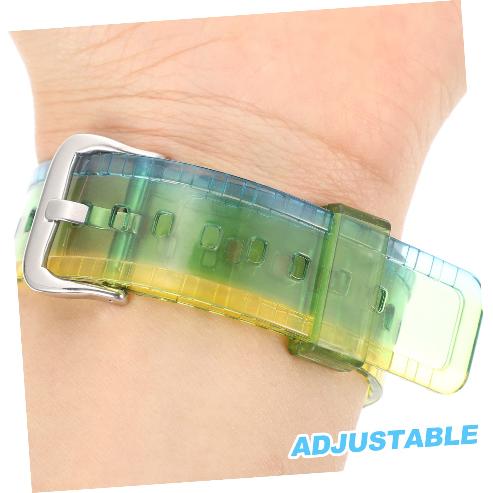 DOITOOL AirTag Wristband - Waterproof Anti-Lost Tracker Case for Apple AirTag, Compatible with Watch & Kid Bracelet, Durable Clear TPU Material (Perfect for Travel, Pets, Luggage & Key Tracking)