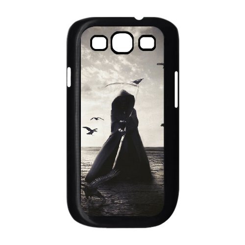 Custom Grim Reaper Samsung Galaxy S3 Phone Case - Black Protective Shell Cover with Unique Design | Perfect for Halloween, Gothic Style & Horror Fans | JFLIFE(TM) Pattern-2