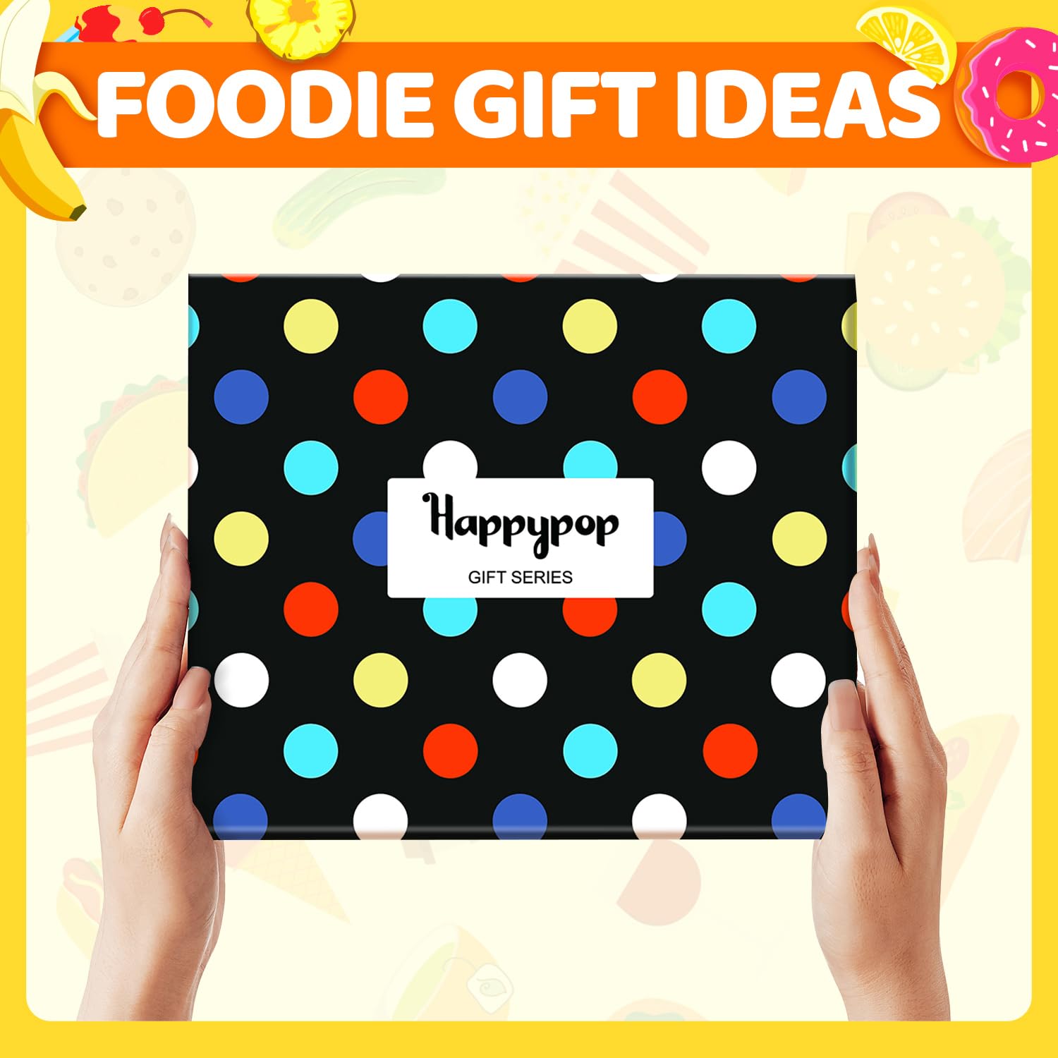 Funny Novelty Socks for Men & Teen Boys - Cute Food Designs (Pickle, Donut, Burger) - Perfect Gift for Birthday, Christmas & Casual Wear