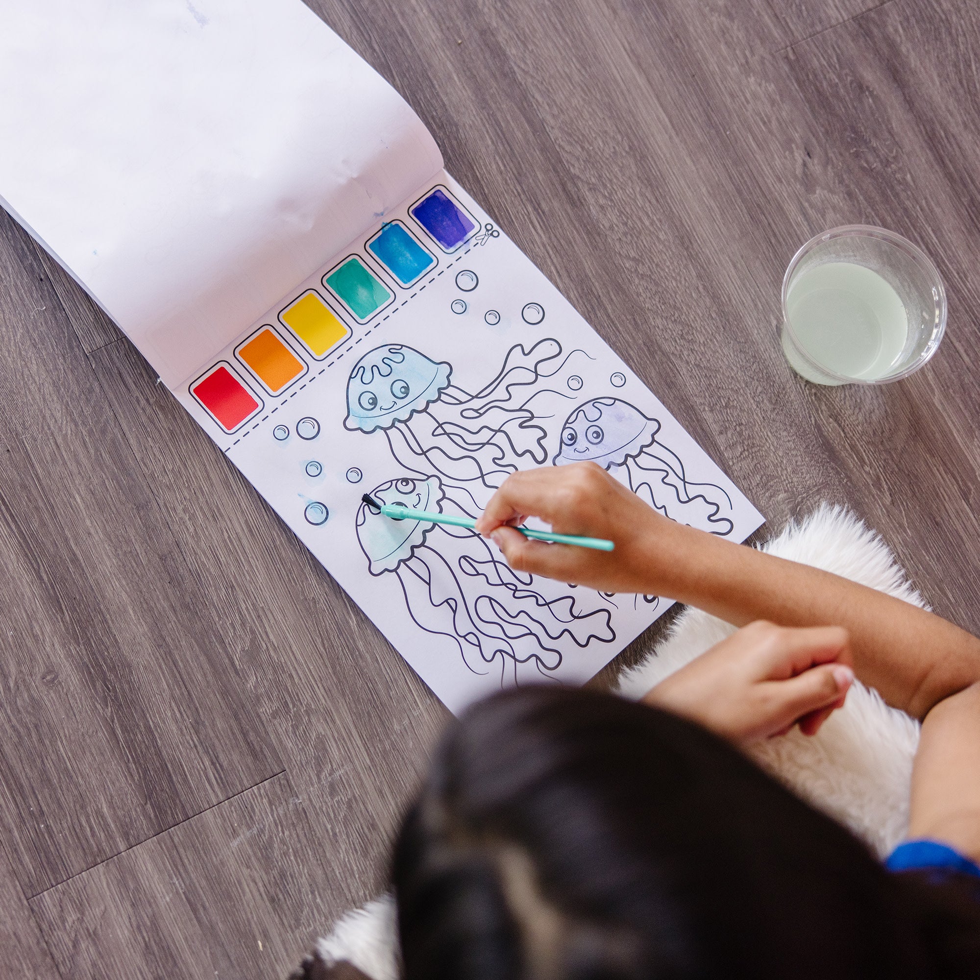 Paint With Water Activity Book - Ocean Adventure for Kids | Fun & Educational Coloring Book for Toddlers & Preschoolers | Perfect for Travel, Home & Classroom Learning