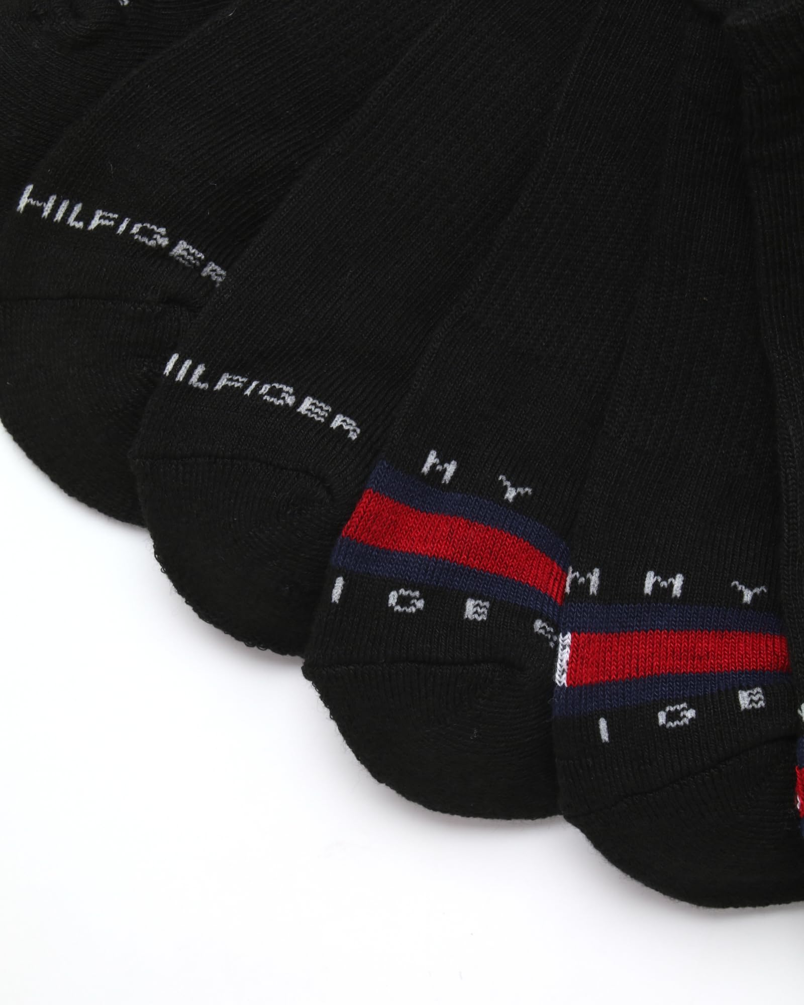 Tommy Hilfiger No Show Socks for Women - 6 Pack, Lightweight for Running & Casual Wear