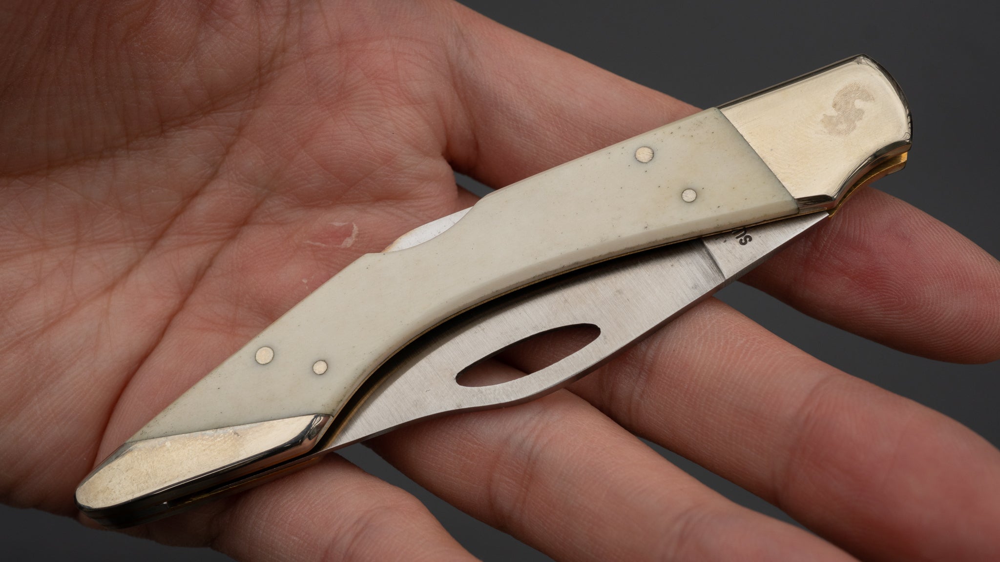 Frost Cutlery NOS Folding Pocket Knife 60mm - Compact EDC Knife for Camping, Hiking & Outdoor Adventures