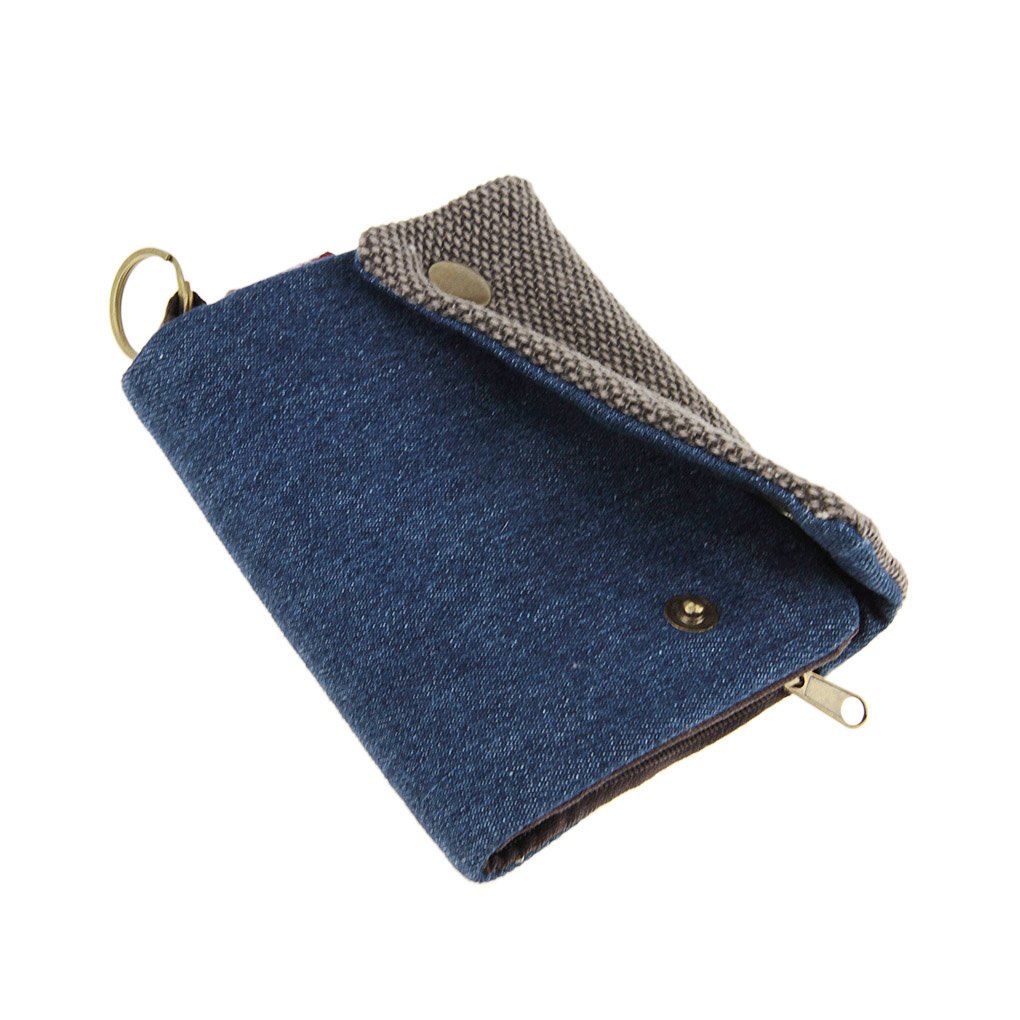 Unisex 3-Fold Canvas Wallet with Money Clip & Card Holder - Slim RFID Blocking Billfold for Men & Women | Perfect for Travel, Business & Everyday Use
