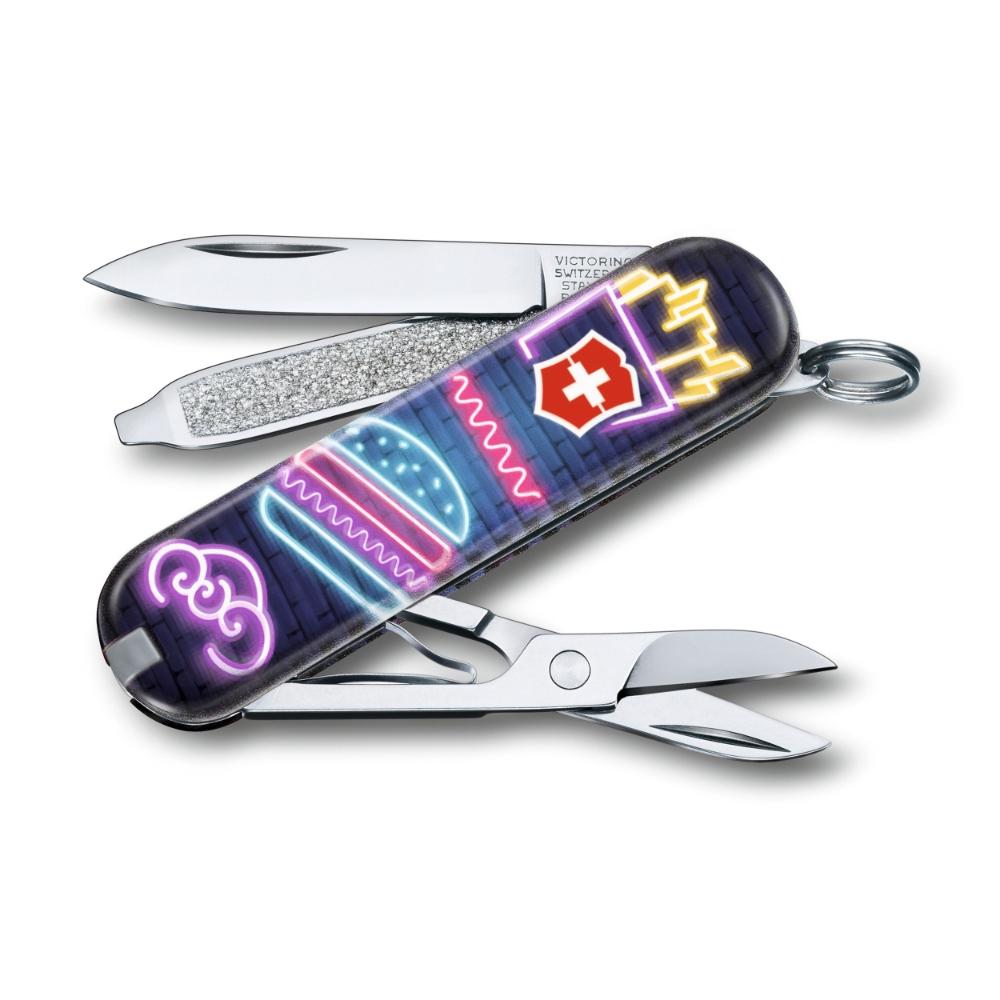 Victorinox Swiss Army Knife Classic SD Limited Edition - Compact Multi-Tool for Camping, Hiking & Everyday Carry (EDC)