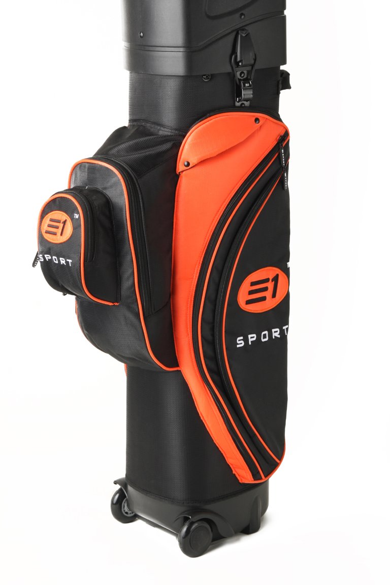 E1 Sport Rack Travel Golf Bag - Lightweight Durable Golf Club Carrier with Wheels for Air Travel & Storage | Perfect for Golf Tournaments, Vacations & Driving Range Practice