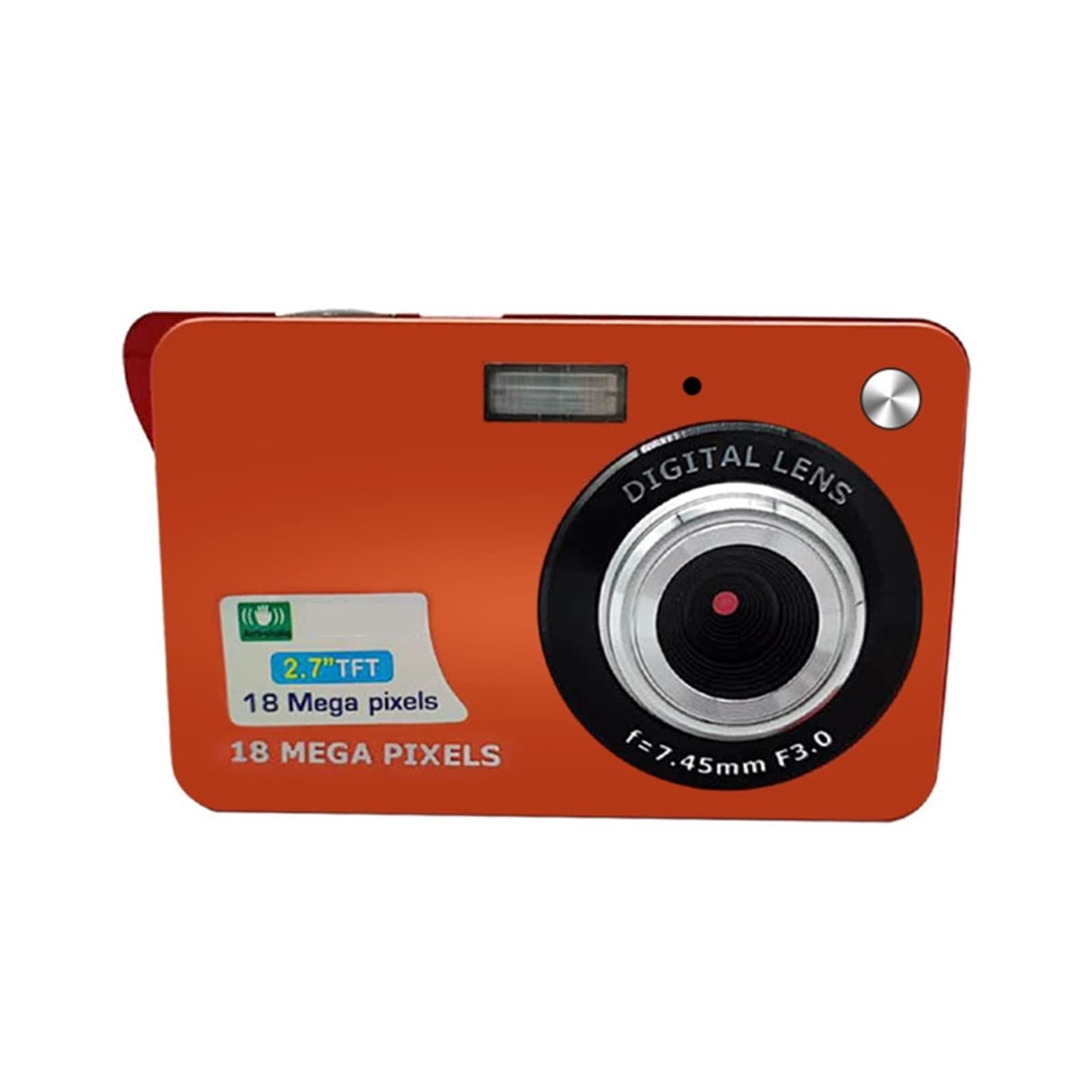 Vintage Mini Digital Camera - 18MP Portable DV with 2.7